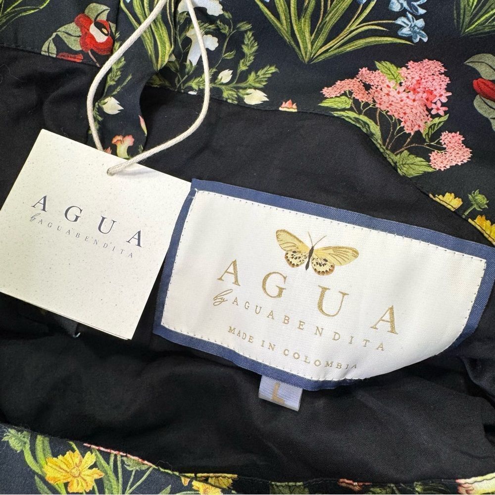 NEW Agua by Agua Bendita Caramelo Magdalena Noche Mini Dress Large - Picture 9 of 13